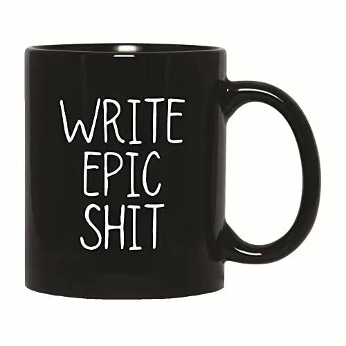 The Ultimate Mug for Writers: Epic Humor Writing Ideas for Writers Journali