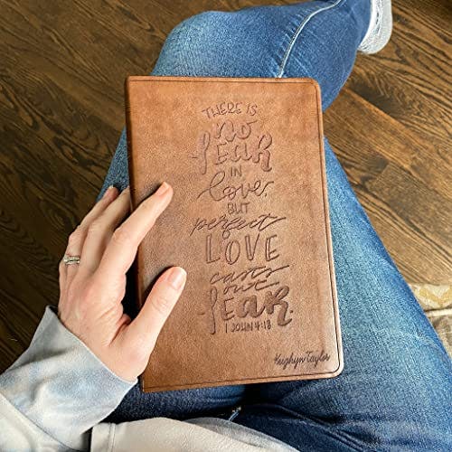 Get Your Pray On with This Personalized Bible - Hand Lettered and Laser Eng